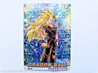 Dragon Ball Z, Art Collection Cards (1998): Nº 218