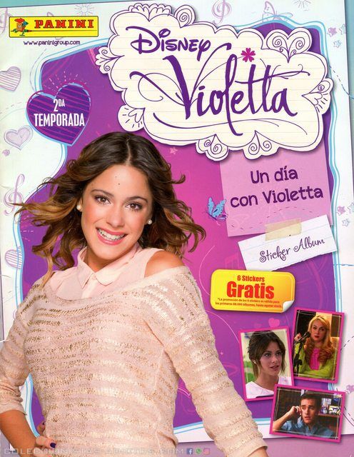 Violetta 2ª Temporada (Panini, 2014): Álbum Digital (Categoría Premium)