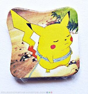 Pokémon Stickers Pickers (Salo, 1999): Pikachu en una siesta (Stickers Pickers)