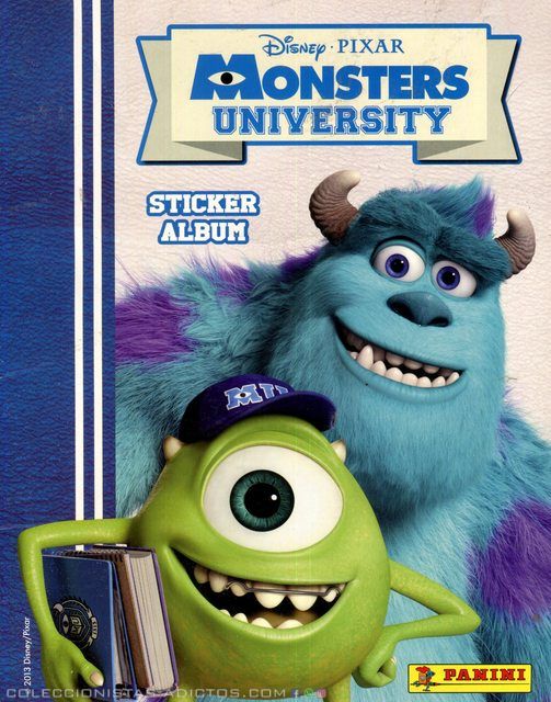 Monsters University (Panini, 2013): Álbum Digital (Categoría Premium)