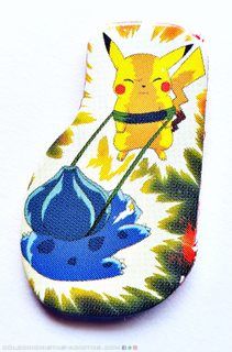 Pokémon Stickers Pickers (Salo, 1999): Pikachu vs Bulbasaur (Stickers Pickers)