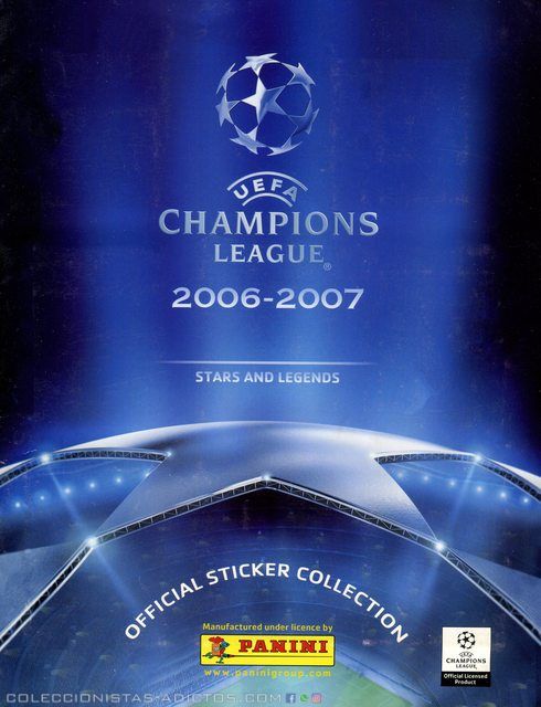 UEFA Champions League 2006-2007  (Panini, 2006): Álbum Digital (Categoría Premium)
