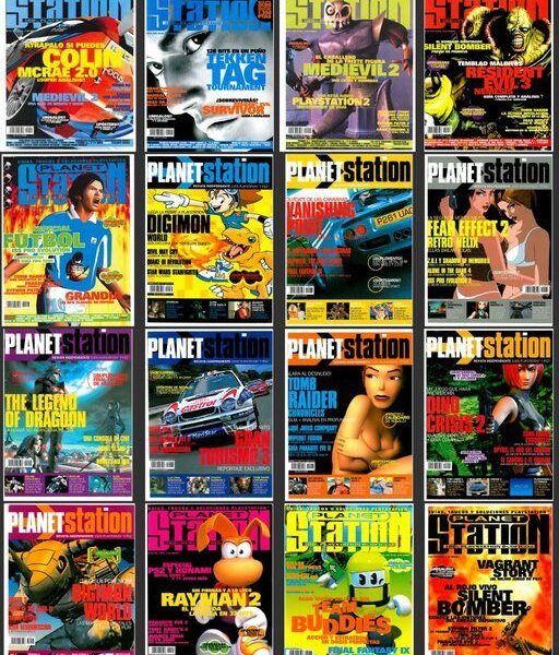 PlanetStation (1999-2002): 77 Revistas