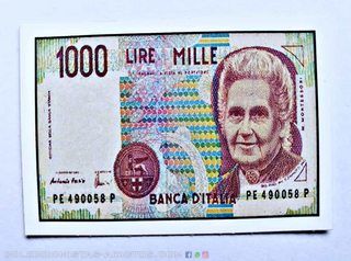 Billetes Evercrips (Evercrisp, 1999): Billete Nº 30, Italia
