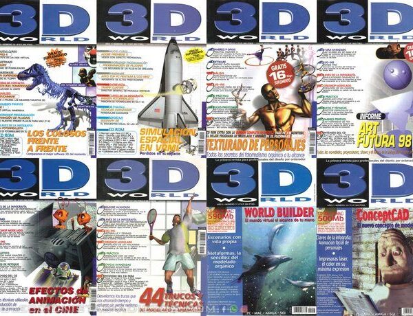 3D World (1997): 29 Revistas