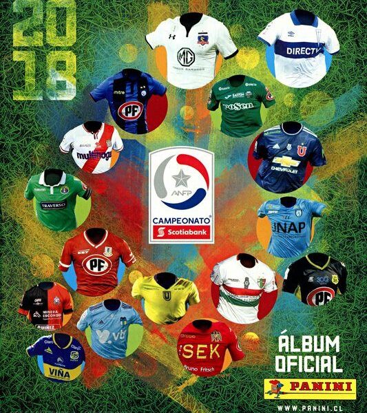 Fútbol 2018 Chile (Panini