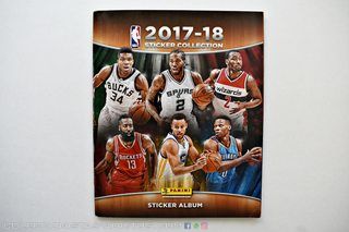 NBA Sticker Collection 2017-18 (Panini, 2017): Álbum Completo