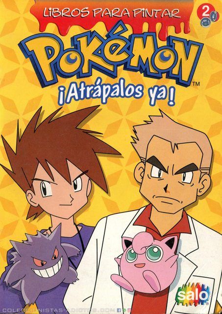 Pokémon Colecccion, Libros De Pintar  (Salo, 1998): Nº02 (Categoría Premium)