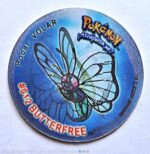 Pokémon Gold & Silver (Evercrisp, 1999): Butterfly (Tazo) (Normal Estado)