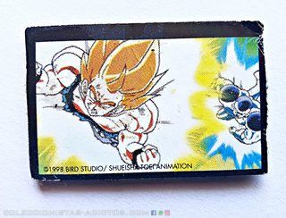 Dragon Ball Z4 Stickers Pickers (Salo, 1999): Goku SS1 vs Freezer (Stickers Pickers)