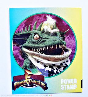 Power Rangers II (Saban, 1996): Carta Nº29 Power Stamp (Nueva)