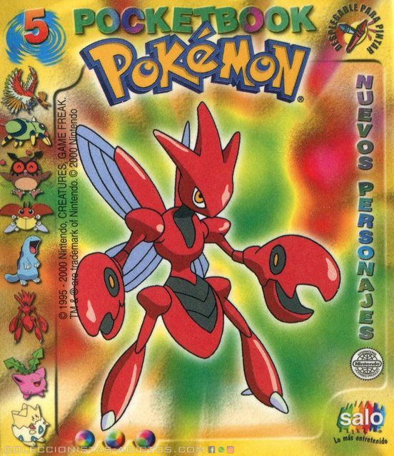 Pokémon PocketBook, Libros De Pintar (Salo, 2000): Nº05 (Categoría Premium)