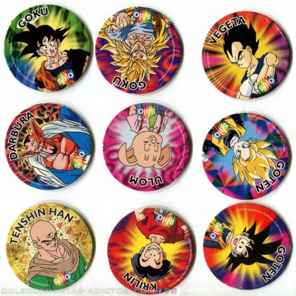 Dragon Ball Z6 Tazos (Salo
