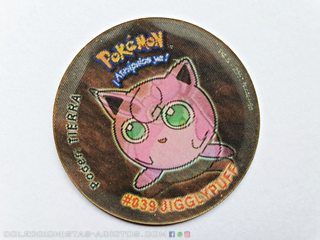 Pokémon Gold & Silver (Evercrisp, 1999): Jigglypuff, Wigglytuff (Tazo) (Normal Estado)