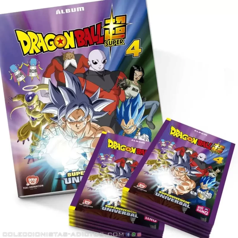 Dragon Ball Super 4 (Big-Bang, 2021): Pack Todas Las Láminas de Álbum
