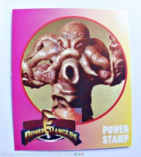 Power Rangers II (Saban, 1996): Carta Nº32 Power Stamp (Nueva)