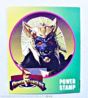 Power Rangers II (Saban, 1996): Carta Nº27 Power Stamp (Nueva)