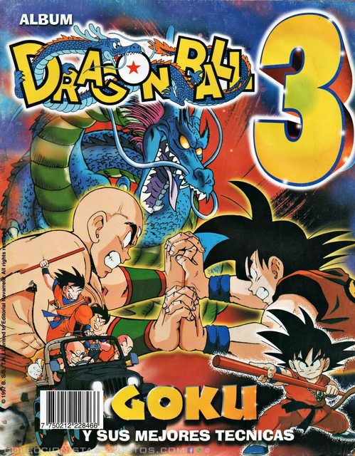 Dragon Ball 3, Goku y sus mejores técnicas (Navarrete, Mexico, 1996): Álbum Digital (Categoría Normal)