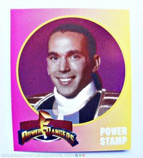 Power Rangers II (Saban, 1996): Carta Nº08 Power Stamp (Nueva)