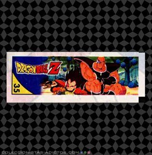 Dragon Ball Z3 (Salo, 1998): Sticker Chicle 35 (A Pegar)