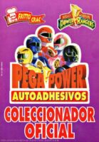 Power Ranger, Stickers Pega Power (Fritto-Crac, 1995): Álbum Digital (Categoría Premium)
