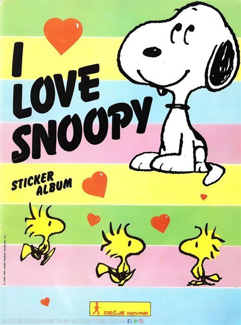 Snoopy, I Love Snoopy (Salo, 1987): Álbum Digital (Categoría Normal)