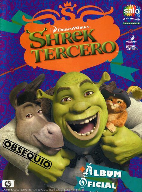 Shrek 3 (Salo, 2007): Álbum Digital (Categoría Premium)
