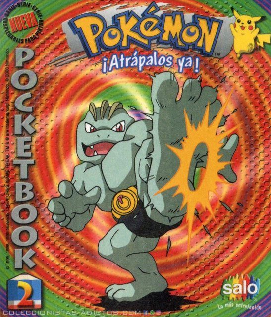 Pokémon, PocketBook 1, Libros De Pintar (Salo, 1999): Álbum Digital (Categoría Premium)
