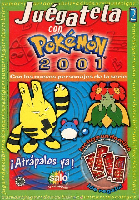 Pokémon, Juégatela, Libros De Actividades (Salo, 2001): Álbum Digital (Categoría Premium)