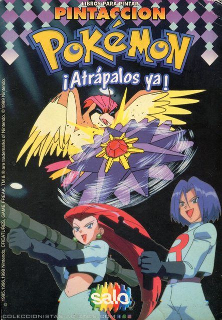 Pokémon Pintaccion 2, Libros De Pintar (Salo, 1998): Álbum Digital (Categoría Premium)