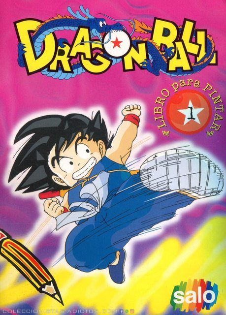 Dragon Ball, Rayate, Libros De Pintar (Salo, 1998): Nº01 (Categoría Premium)