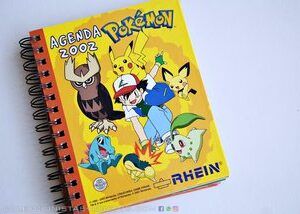 Pokémon, Agenda (Amarilla) (Salo, 2002): Álbum Completo
