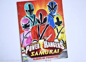 Power Rangers Samurai (SD, 2012): Tiene 5 Láminas