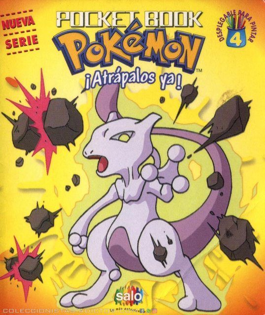 Pokémon, PocketBook 2, Libros De Pintar (Salo, 1999): Álbum Digital (Categoría Premium)