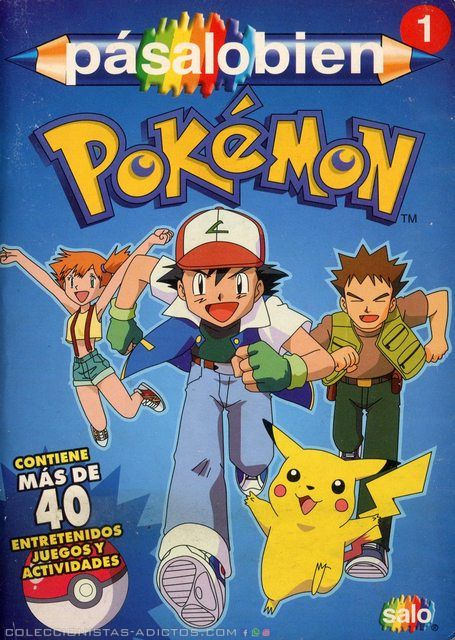 Pokémon Libros PaSalo Bien (Salo, 1998): Álbum Digital (Categoría Premium)