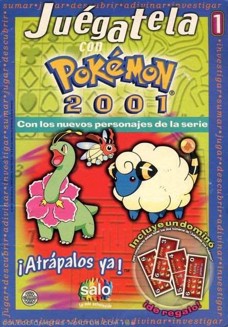 Pokémon, Juégatela, Libros De Actividades (Salo, 2001): Álbum Digital (Categoría Premium)