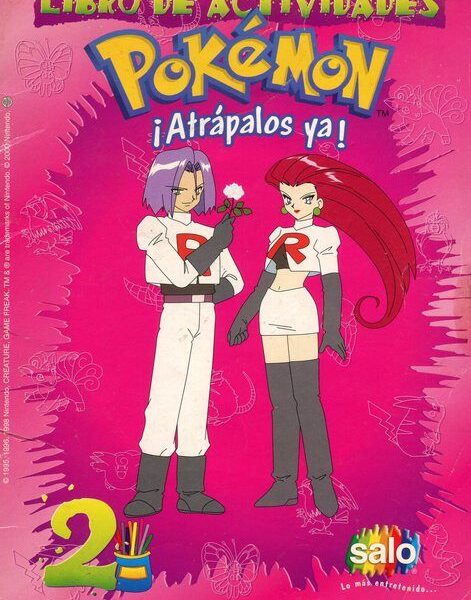 Pokémon Libros De Actividades (Salo