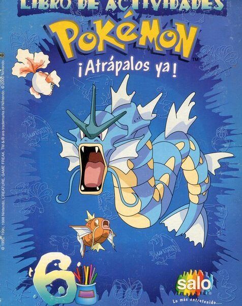 Pokémon Libros De Actividades (Salo