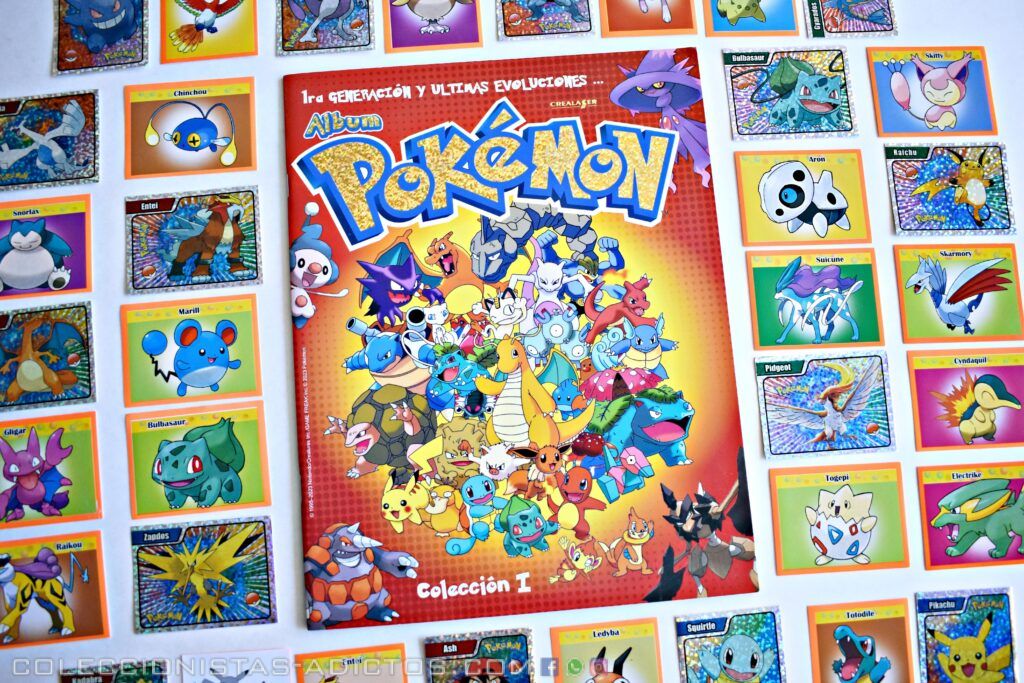 Pokémon Naranjo: Álbum Completo A Pegar