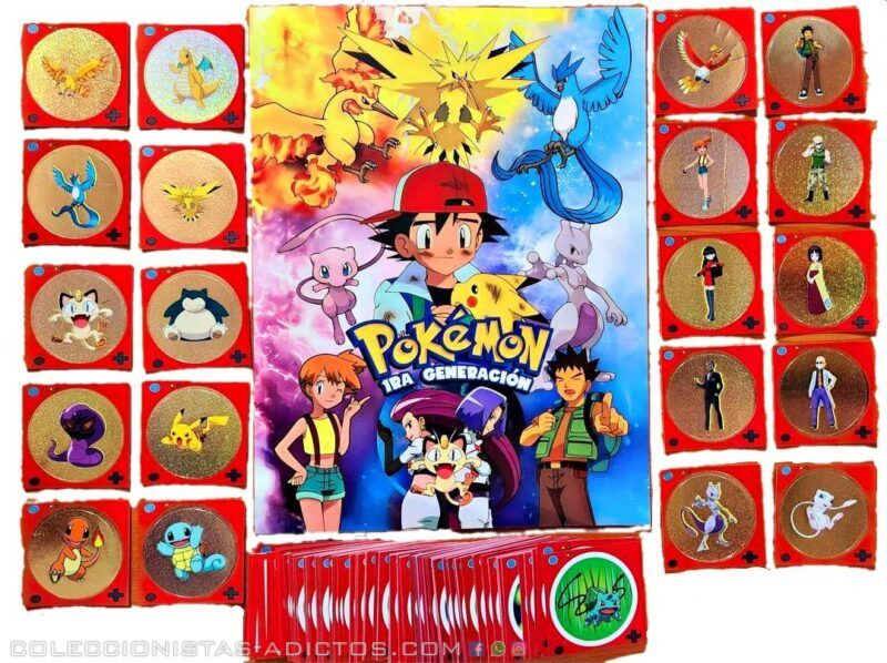 Pokémon, 1ra Generación: Álbum Completo A Pegar