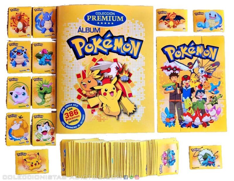 Pokemon, Coleccion Premium: Álbum Completo A Pegar