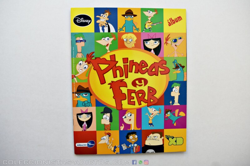 Phineas y Ferb (Panini, 2011): Álbum Completo A Pegar