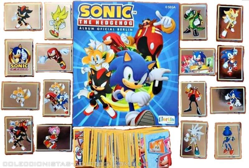 Sonic, The Hedgehog: Álbum Completo A Pegar