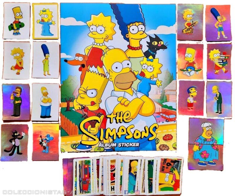 Los Simpsons: Álbum Completo A Pegar