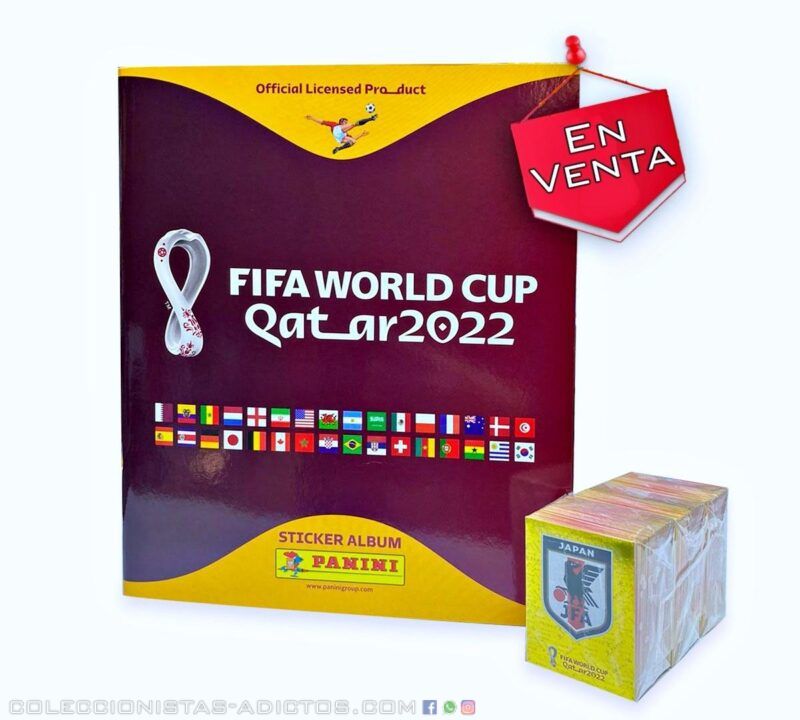 Copa Mundial 2022 Qatar: Álbum Completo A Pegar