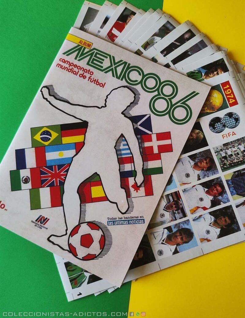 Copa Mundial 86' Mexico: Álbum Completo A Pegar