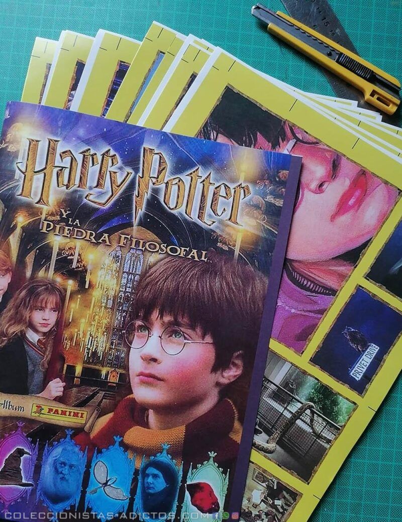 Harry Potter Y La Piedra Filosofal: Álbum Completo A Pegar