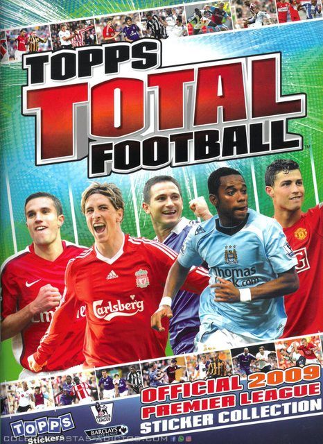 Liga Inglesa (Premier League) 2009 (Panini, 2009): Álbum Digital (Categoría Normal)