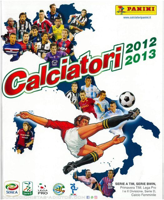Liga Italiana 2012-13 (Panini, 2012): Álbum Digital (Categoría Normal)