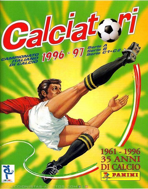 Liga Italiana 96'-97' (Panini, 1996): Álbum Digital (Categoría Normal)
